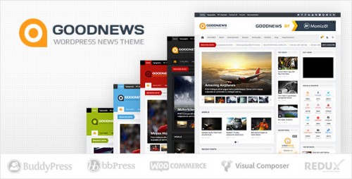 Download Nulled Goodnews v5.8.7 - Responsive WordPress News Magazine  