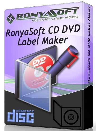 RonyaSoft CD DVD Label Maker 3.2.19