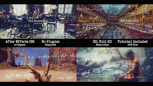 The Scientific Revolution - Parallax Slideshow- Project for After Effects (Videohive)