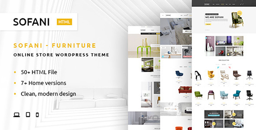 ThemeForest - Sofani v1.0 - Furniture Store HTML Template - 19892365
