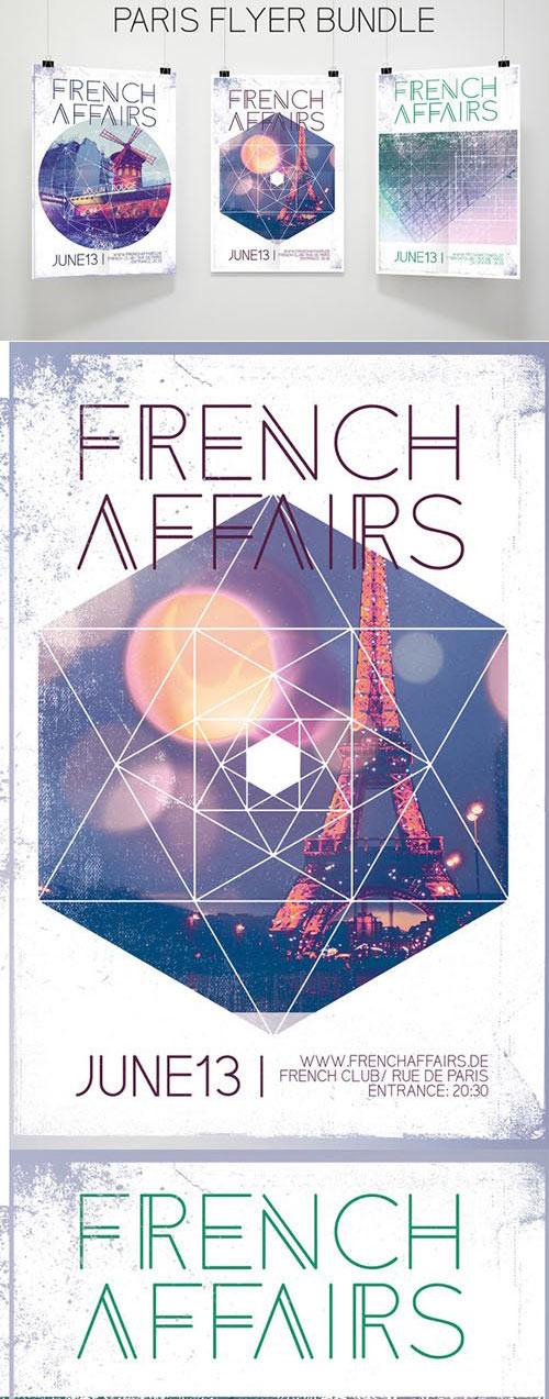Paris Flyer Bundle French Connection