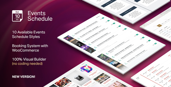 Nulled CodeCanyon - Events Schedule v2.0.4.1 - WordPress Plugin