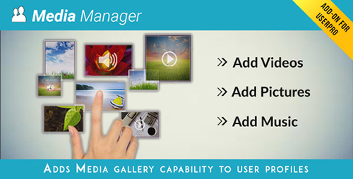 CodeCanyon - Media Manager for UserPro v3.7 - 8664618