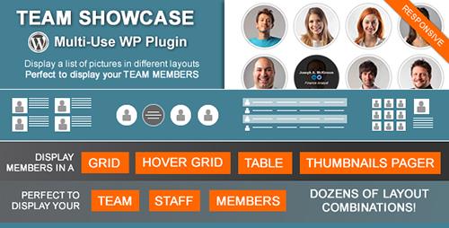 CodeCanyon - Team Showcase v1.8.4 - Wordpress Plugin - 4936368