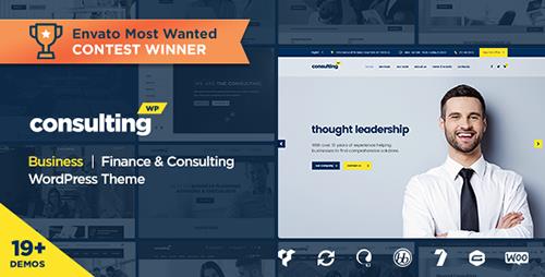 ThemeForest - Consulting v3.7.1 - Business, Finance WordPress Theme - 14740561 - NULLED
