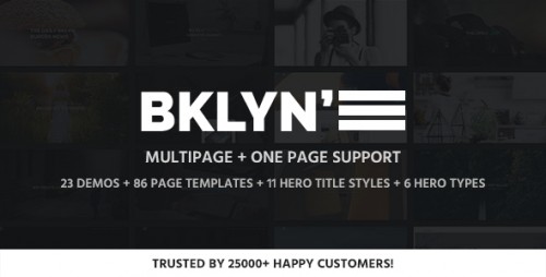 Nulled Brooklyn v4.3 - Responsive Multi-Purpose WordPress Theme product pic