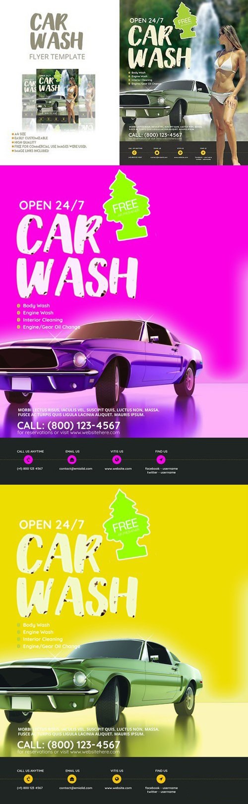 Car Wash Flyer 1449728