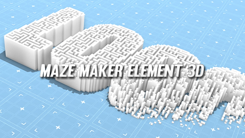 Maze Maker Element 3D - Project for After Effects (Videohive)