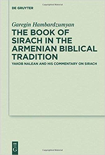 The Book of Sirach in the Armenian Biblical Tradition