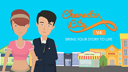 Explainer Video ToolKit : Character City V4 - Project for After Effects (Videohive)