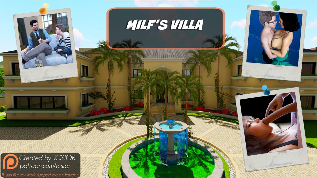 Milf's Villa [InProgress, Episode 3] (ICSTOR) [uncen] [2016, RPG, ADV, 3DCG, Boobs, All Sex, Milf, Big Dick, ICSTOR, Animation, Masturbation, BDSM] [eng]