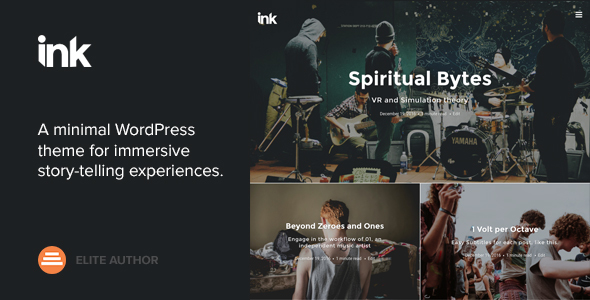 Nulled ThemeForest - Ink v2.1.6 - A WordPress Blogging theme to tell Stories
