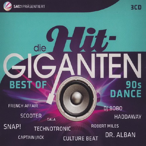 Die Hit Giganten Best of 90s Dance (3CD) (2017)