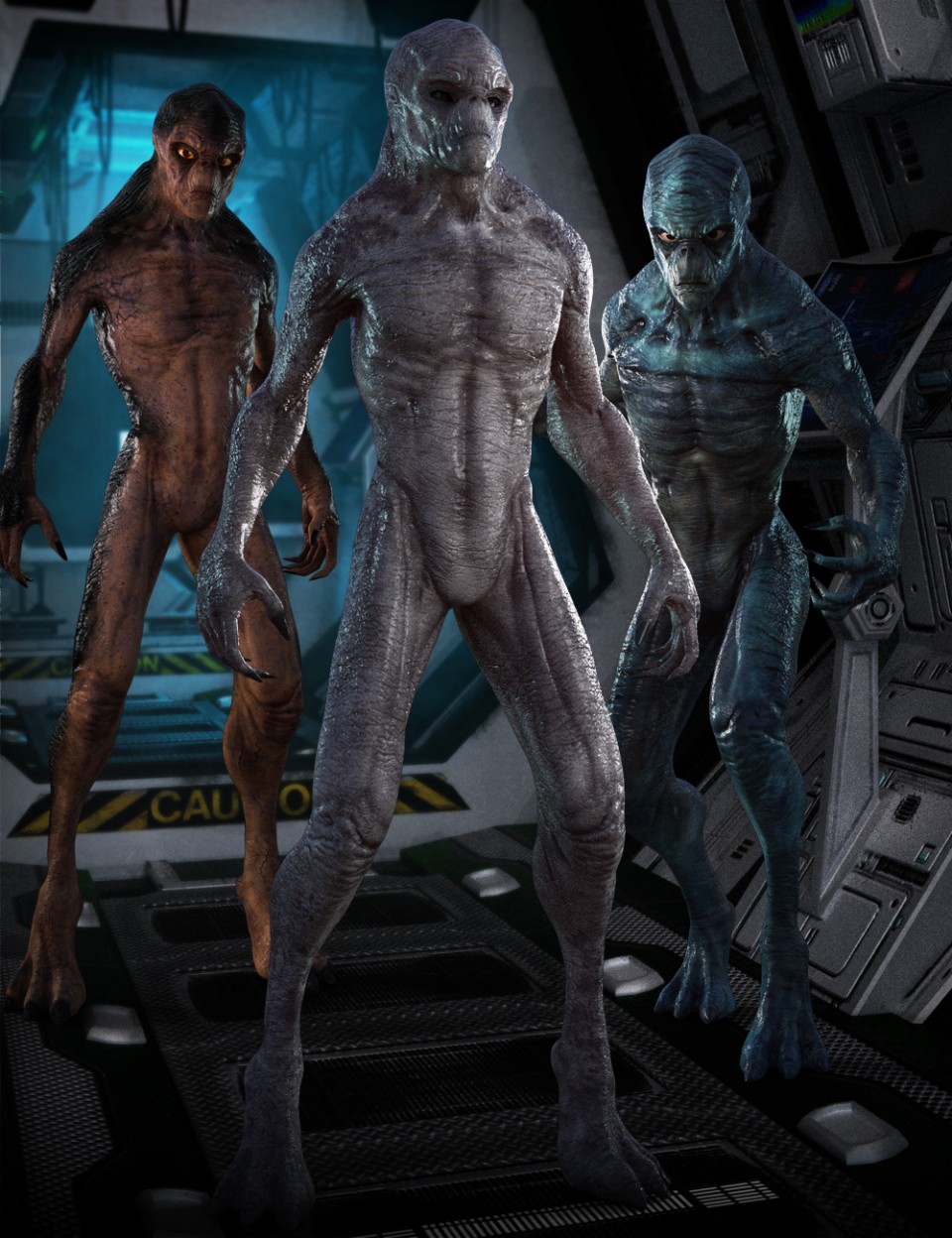 Invasion Textures for Alien-X