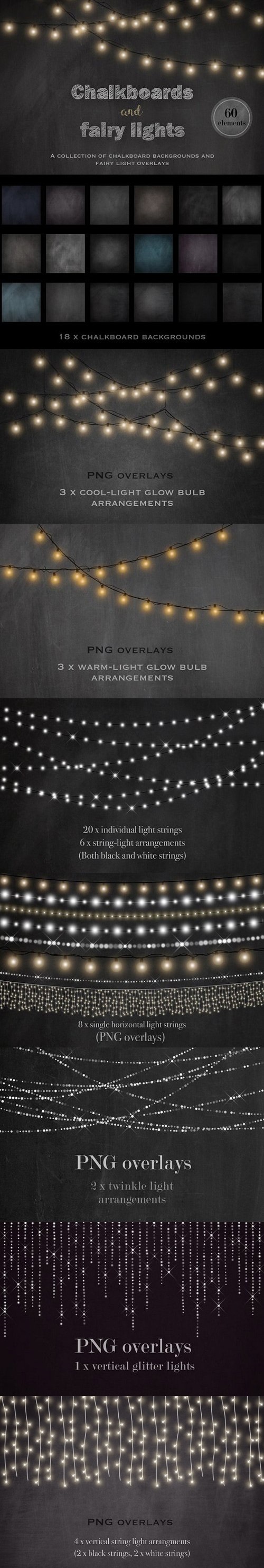 Chalkboards and fairy lights 1482204