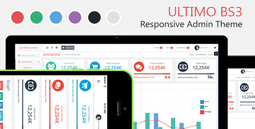 ThemeForest - Ultimo Admin Dashboard Template Bootstrap 3 (Update: 22 July 14) - 8282391