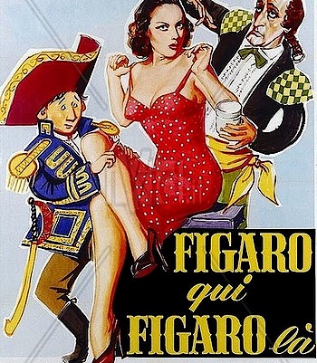 Фигаро здесь, Фигаро там / Figaro qua, Figaro la (1950) DVDRip