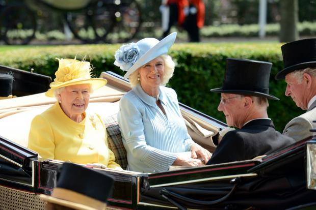 Королева Елизавета II восхищает публику элегантностью своих нарядов