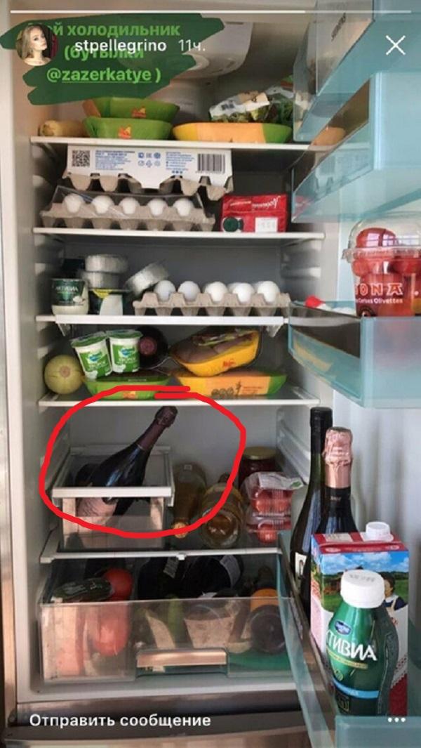 Елизавета Пескова в Сети показала содержимое своего холодильника