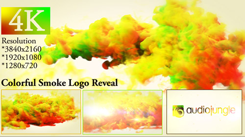 Colorful Smoke Logo Reveal 20000622 - Project for After Effects (Videohive) 