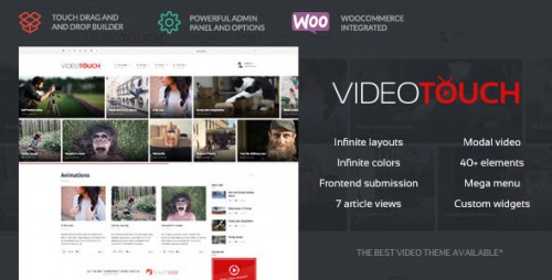 NULLED VideoTouch v1.8.3 - Themeforest Video WordPress Theme  