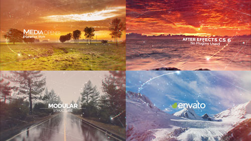Parallax Media Opener 17587296 - Project for After Effects (Videohive)