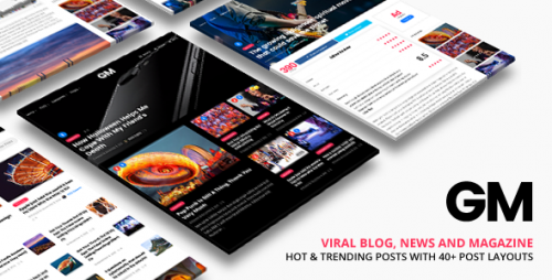 Nulled Grand Magazine v1.9 - News Blog WordPress product picture