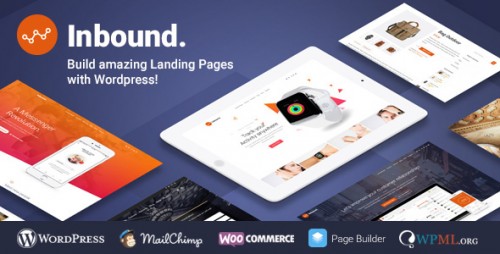 Nulled Inbound v1.2.15 - WordPress Landing Page Theme product pic