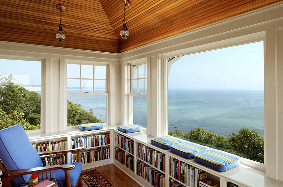 12 Замечательных проектов оформления домашних офисов с видом на океан
