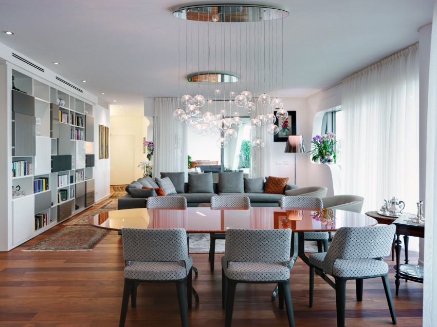 Современная квартира для деловых людей от дизайн-студии marco piva в самом центре милана