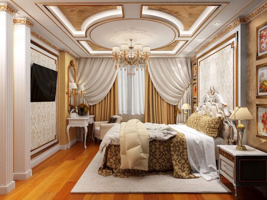 Дизайн спальни в классическом стиле: главные правила оформления интерьера