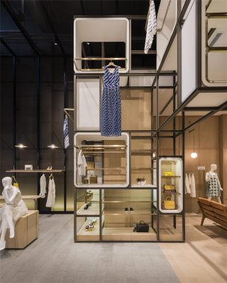 Модульный магазин одежды – шанхай в миниатюре