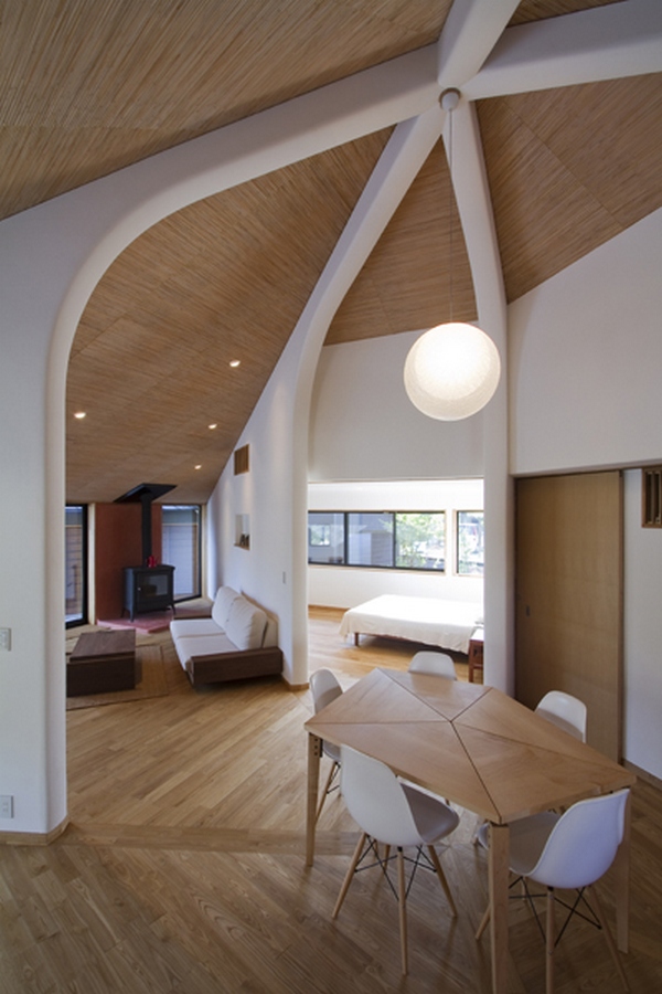 Современный японский дом — креативный проект от kazuya morita architects, nagoya, япония