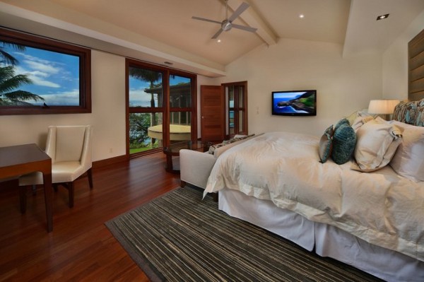 Красивые виллы на берегу моря: фото отеля jewel of kahana от компании arri lecron architects, гавайи