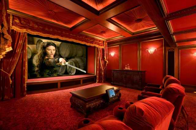 20 Замечательных идей для благоустройства домашнего кинотеатра и комфортного просмотра фильмов и передач