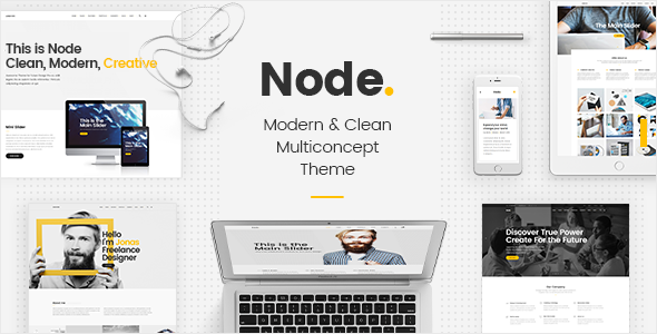 Nulled ThemeForest - Node v1.5 - Modern & Clean Multi-Concept Theme