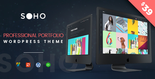 SOHO Pro v1.1 - Creative Portfolio WordPress Theme