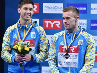Олег Колодий и Илья Кваша – бронзовые призеры ЧМ в синхронных прыжках с трехметрового трамплина