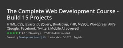 Udemy - the complete web development course - build 15 projects