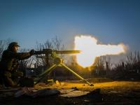 Украинские бойцы откололи атаку боевиков под Крымским