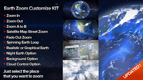 Earth Zoom Customize Kit 4 - Project for After Effects (Videohive)