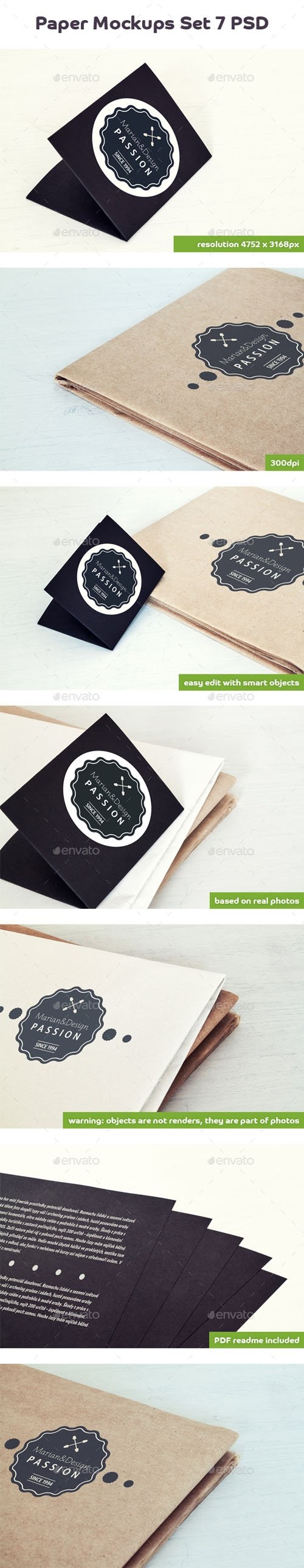 Paper Card and Paper Mock-Up 20282924
