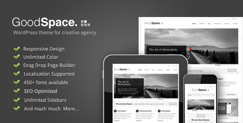 Nulled ThemeForest - Good Space v1.14 - Responsive Minimal WP Theme