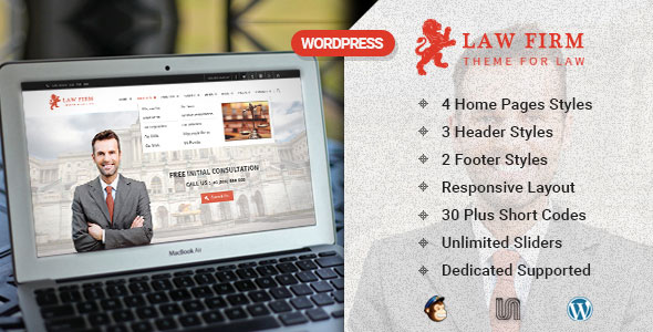 Law Firm v3.0.4 - WordPress Business Theme