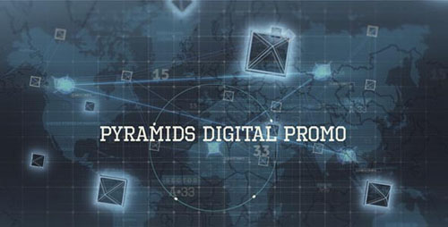 Digital Pyramid Promo Video - Project for After Effects (Videohive)
