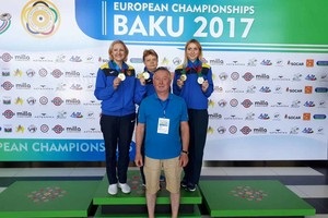 Сборная Украины выиграла две медали чемпионата Европы по стрельбе