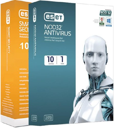 ESET NOD32 Antivirus / ESET NOD32 Smart Security 10.1.219.1 RePack by KpoJIuK (8--1)