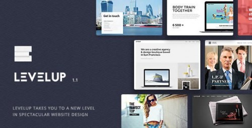Nulled LEVELUP v1.1.14 - Responsive Creative Multipurpose Theme product cover