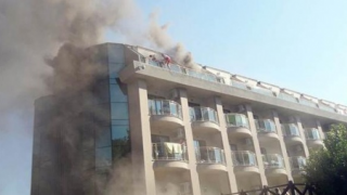 В Турции возгорелся отель. Эвакуированы близ 400 человек