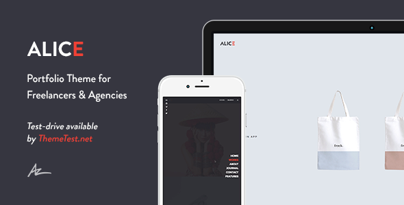 Alice v2.0.4.1 - Agency & Freelance Portfolio Theme